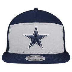 Dallas Cowboys New Era Outdoor Split Panel 9FIFTY Snapback Hat Gray/Navy