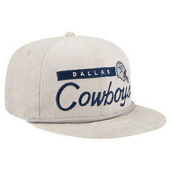 Dallas Cowboys New Era Cord Rope 9FIFTY Snapback Hat Gray