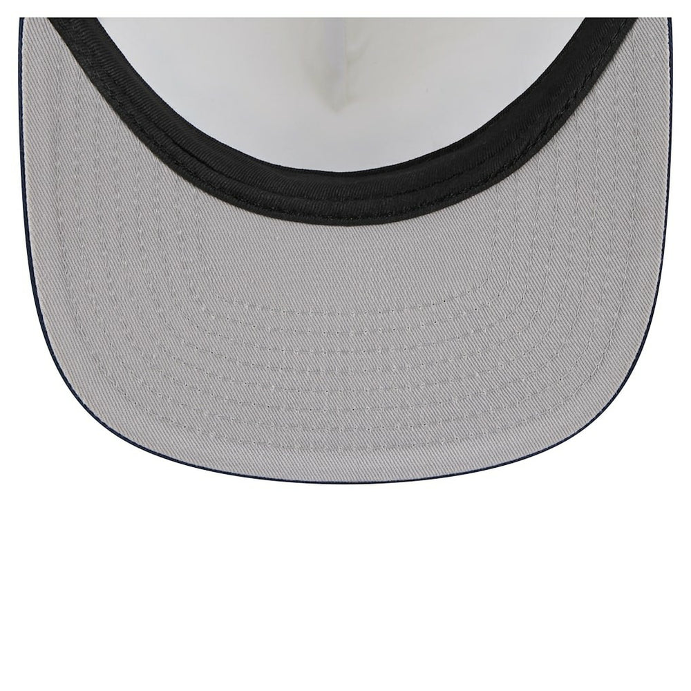 Dallas Cowboys New Era Cutout A-Frame 9FIFTY Snapback Hat Cream/Navy