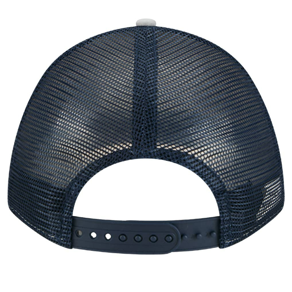 Dallas Cowboys New Era Linear A-Frame 9FORTY Adjustable Hat Silver/Navy