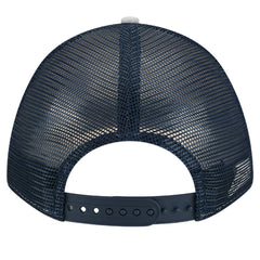 Dallas Cowboys New Era Linear A-Frame 9FORTY Adjustable Hat Silver/Navy