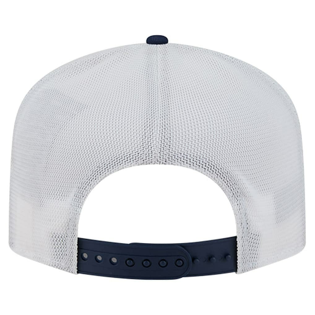 Dallas Cowboys New Era Patch 19TWENTY Adjustable Hat Navy/White
