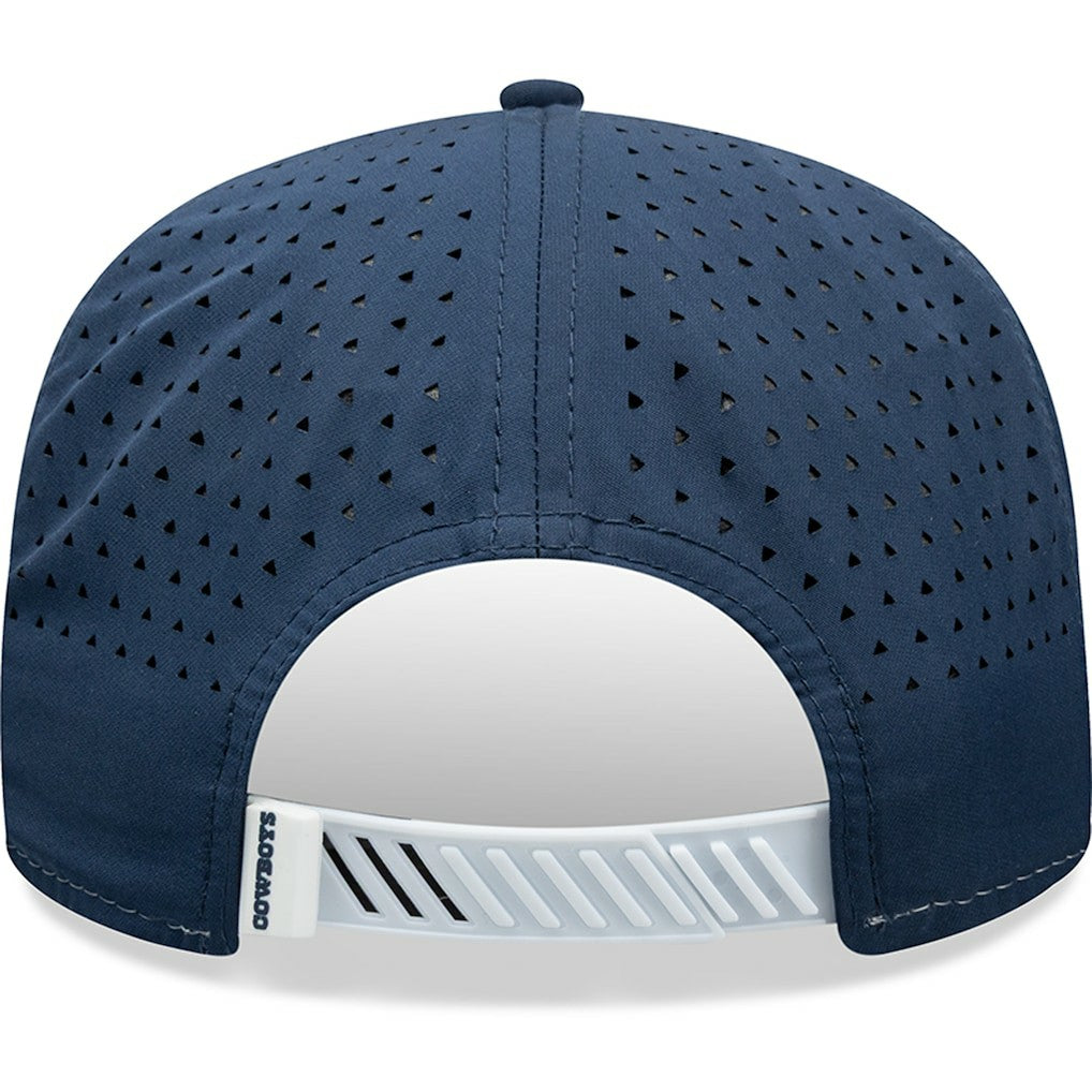 Dallas Cowboys New Era Established Patch 9SEVENTY Adjustable Hat White/Navy