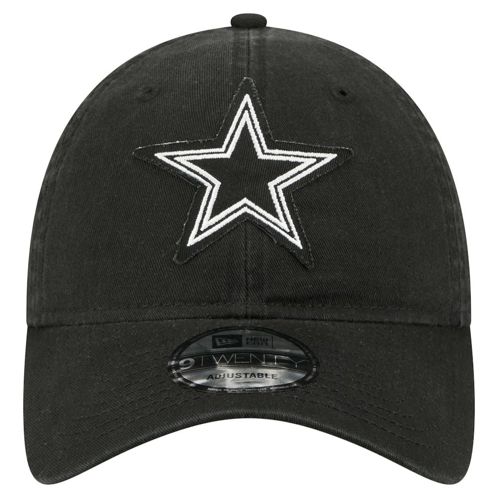 Dallas Cowboys New Era Stamp 9TWENTY Adjustable Hat Black