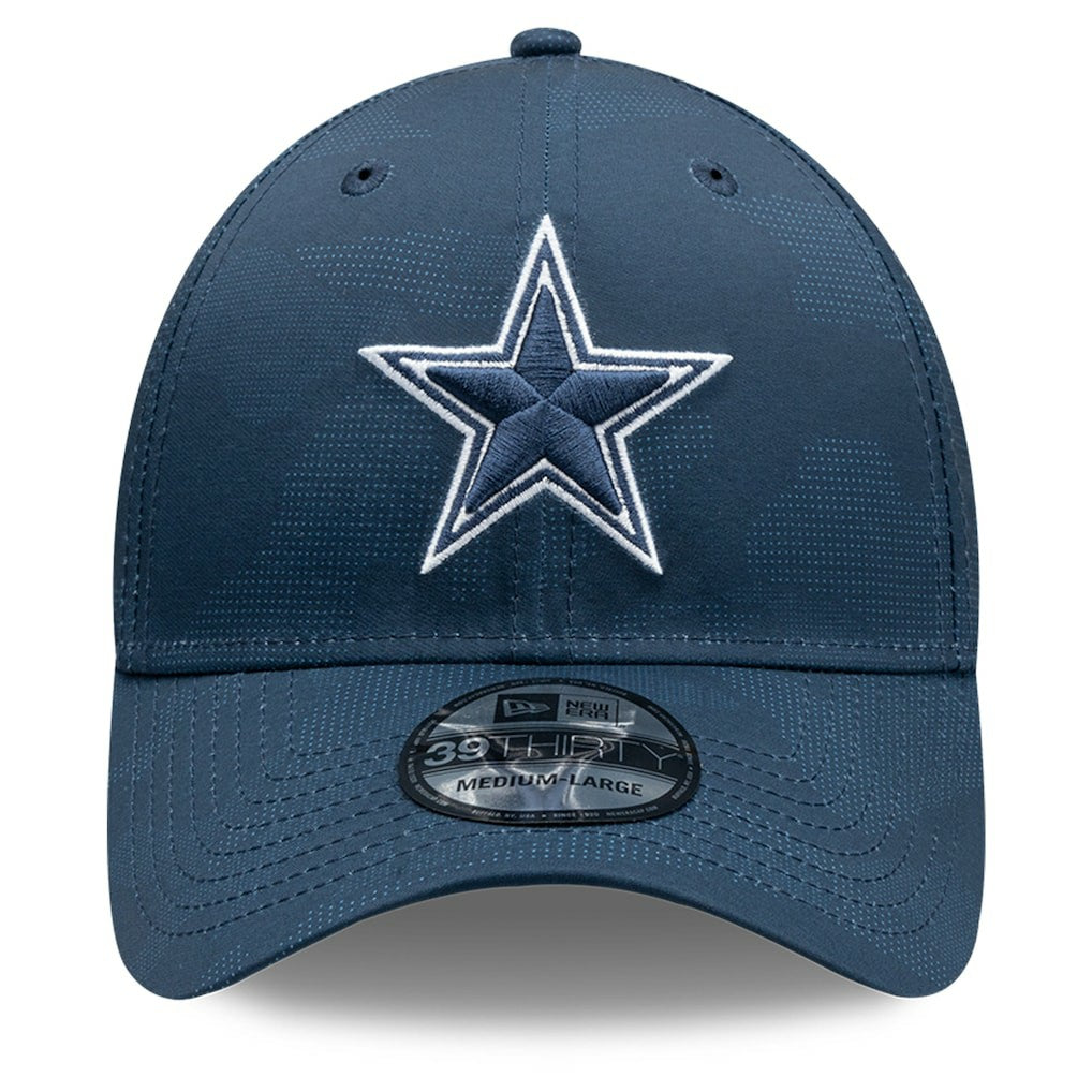 Dallas Cowboys New Era Tonal Camo 39THIRTY Flex Hat Navy