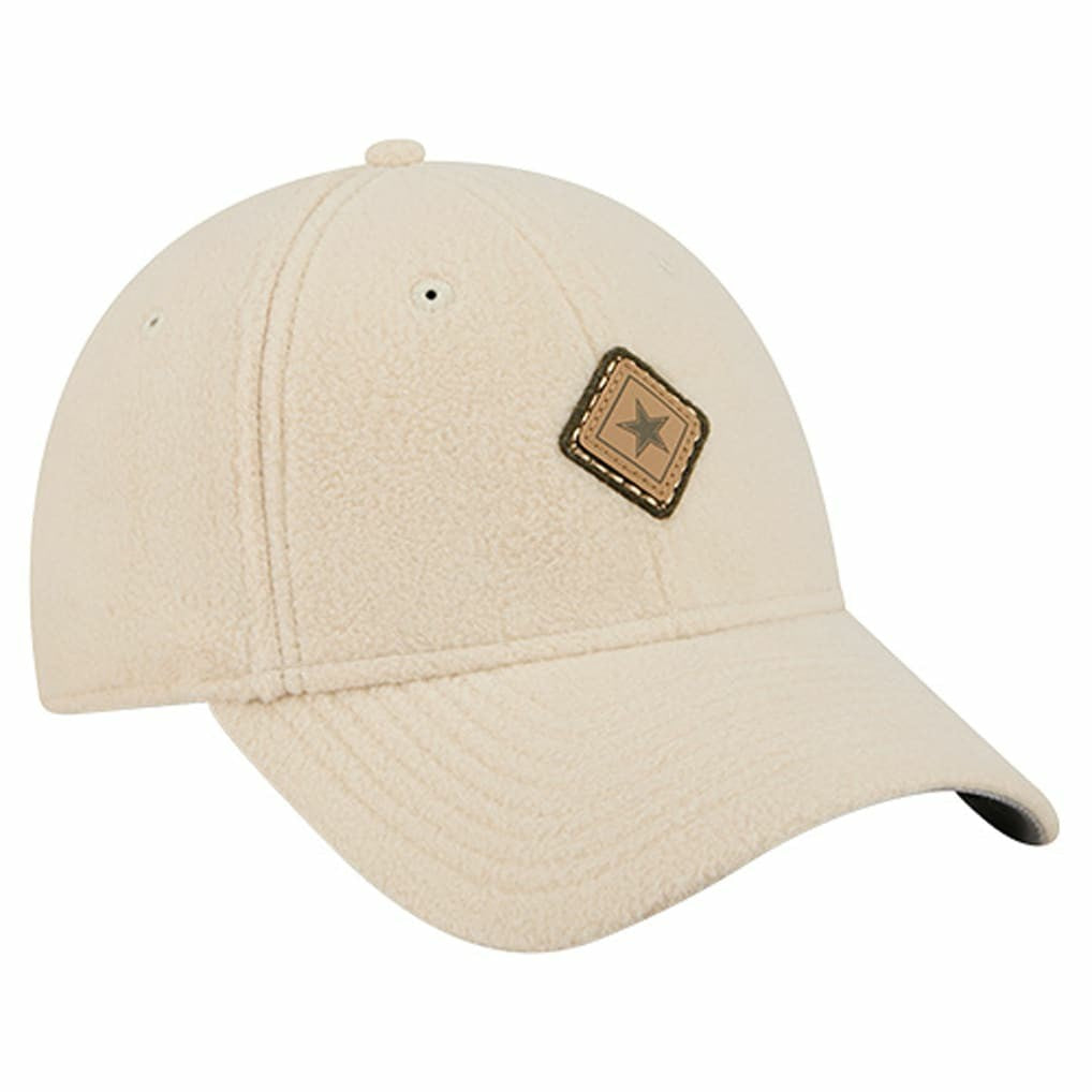 Dallas Cowboys New Era Women's Comfy 9FORTY Adjustable Hat Cream