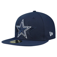 Dallas Cowboys New Era Tri-Hit 59FIFTY Fitted Hat Navy