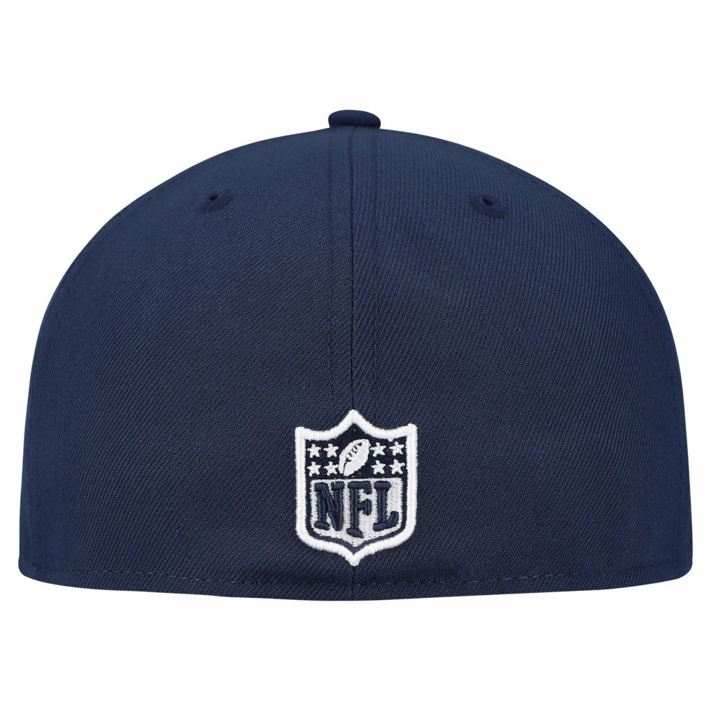 Dallas Cowboys New Era Tri-Hit 59FIFTY Fitted Hat Navy