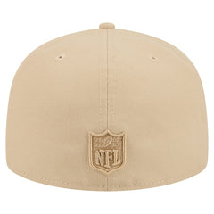 Dallas Cowboys New Era Color Pack A-Frame 59FIFTY Fitted Hat Light Beige