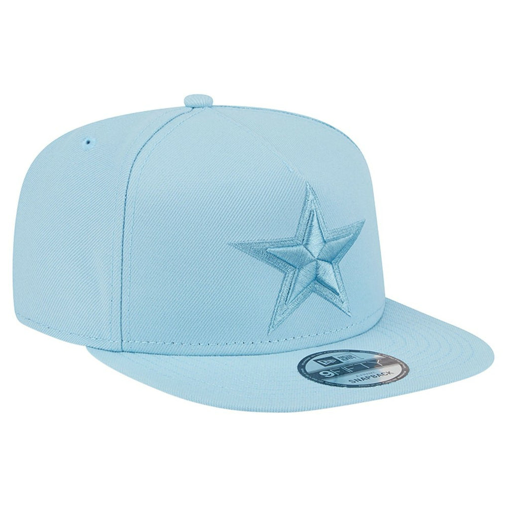 Dallas Cowboys New Era Color Pack A-Frame 9FIFTY Snapback Hat Light Blue