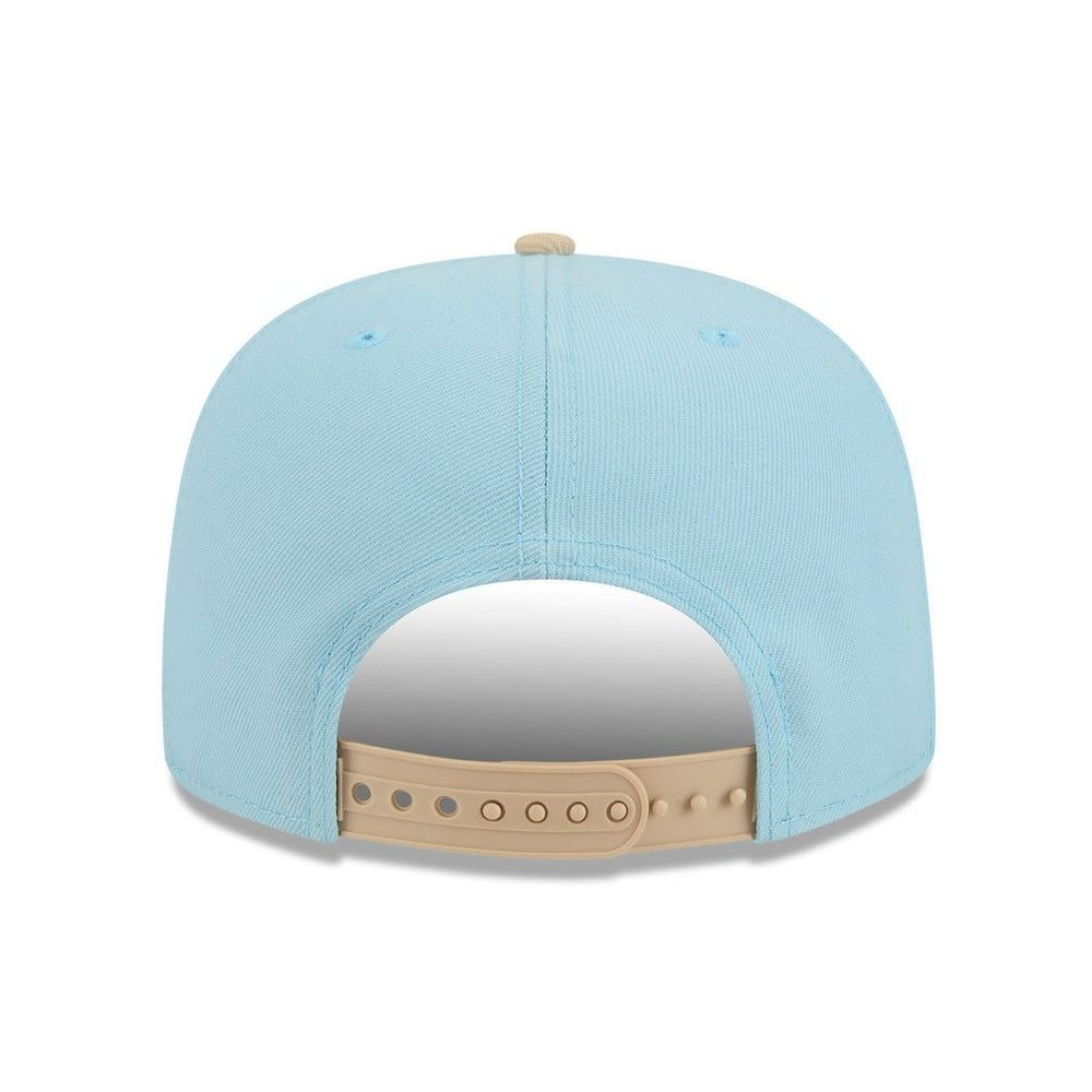 Dallas Cowboys New Era Two-Tone Color Pack A-Frame 9FIFTY Snapback Hat Light Blue/Brown