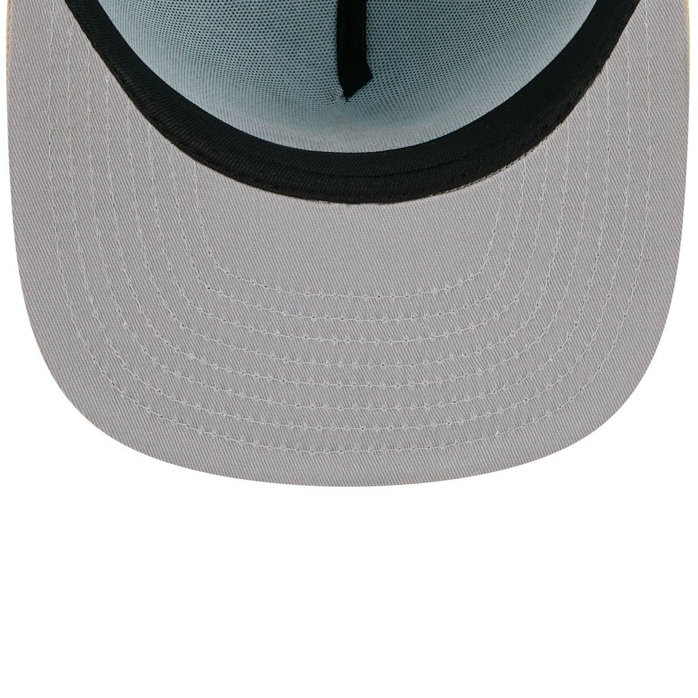 Dallas Cowboys New Era Two-Tone Color Pack A-Frame 9FIFTY Snapback Hat Light Blue/Brown