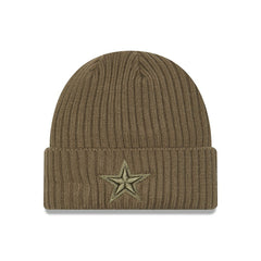 Dallas Cowboys New Era Color Pack Cuffed Knit Hat Olive