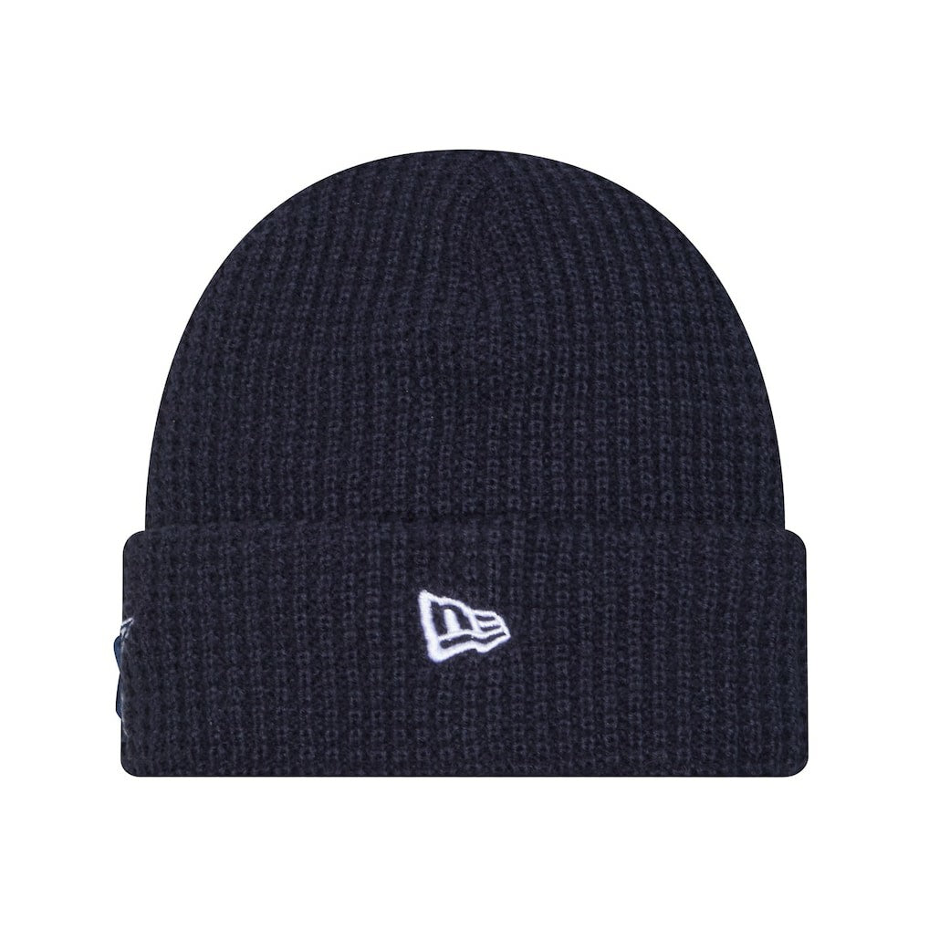 Dallas Cowboys New Era Youth Waffle Cuffed Knit Hat Navy