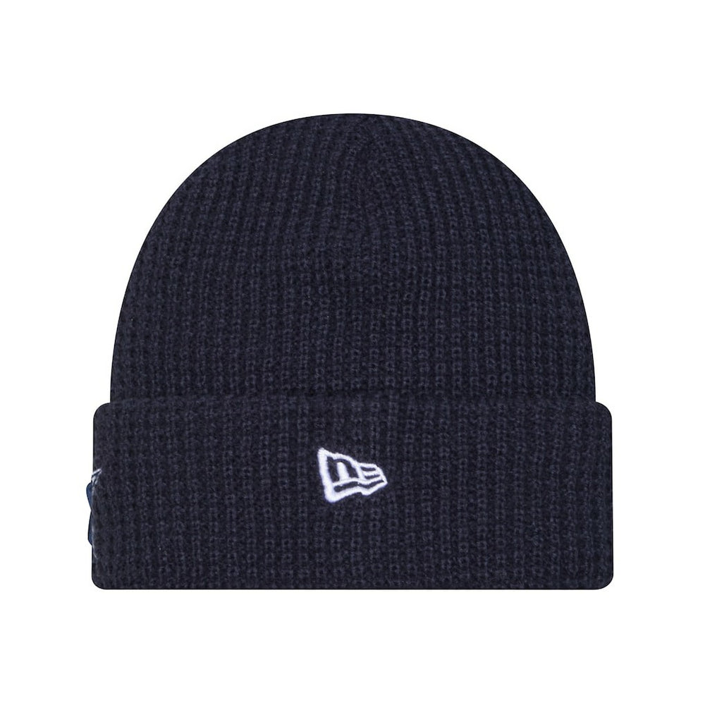 Dallas Cowboys New Era Youth Waffle Cuffed Knit Hat Navy
