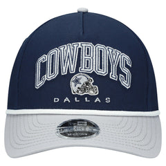 Dallas Cowboys New Era Preschool Arch 9FORTY M-Crown A-Frame COOLERA Adjustable Hat Navy/Gray