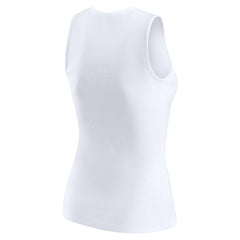 Baltimore Ravens WEAR by Erin Andrews Women's Ribbed Graphic Tank Top White