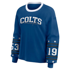 Indianapolis Colts WEAR by Erin Andrews Women's Sport Long-Sleeve T-Shirt Royal