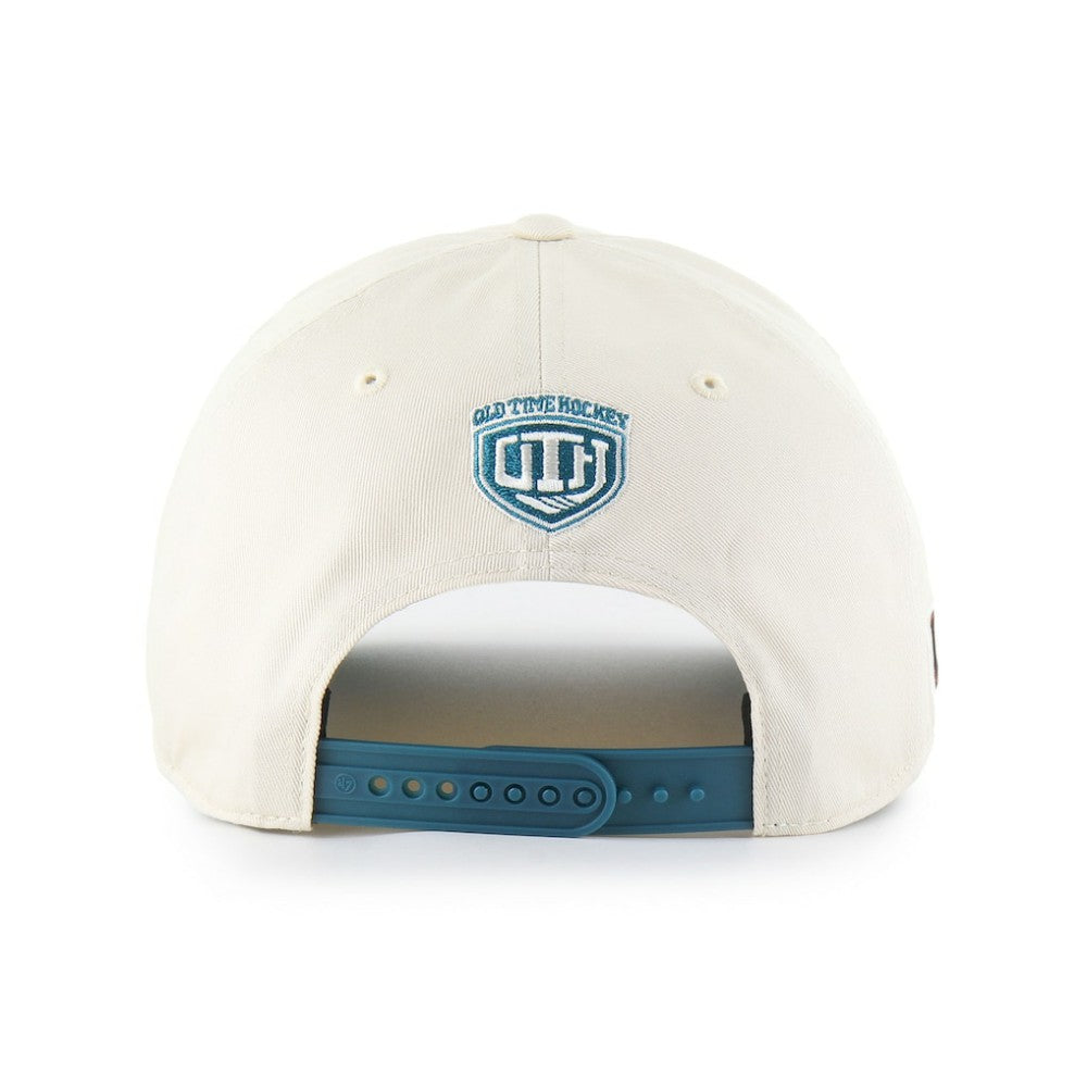 NHL Anaheim Ducks '47 Expansion Debut Two-Tone Hitch Adjustable Hat - Cream/Teal