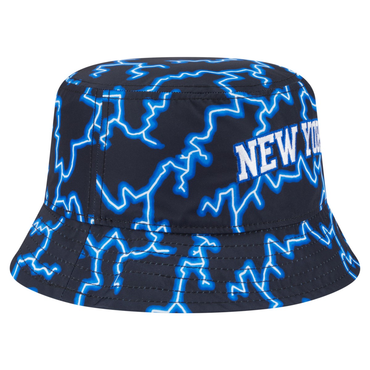 New York Knicks Summer Sun and Storm Reversible Bucket Hat Black/Light Blue