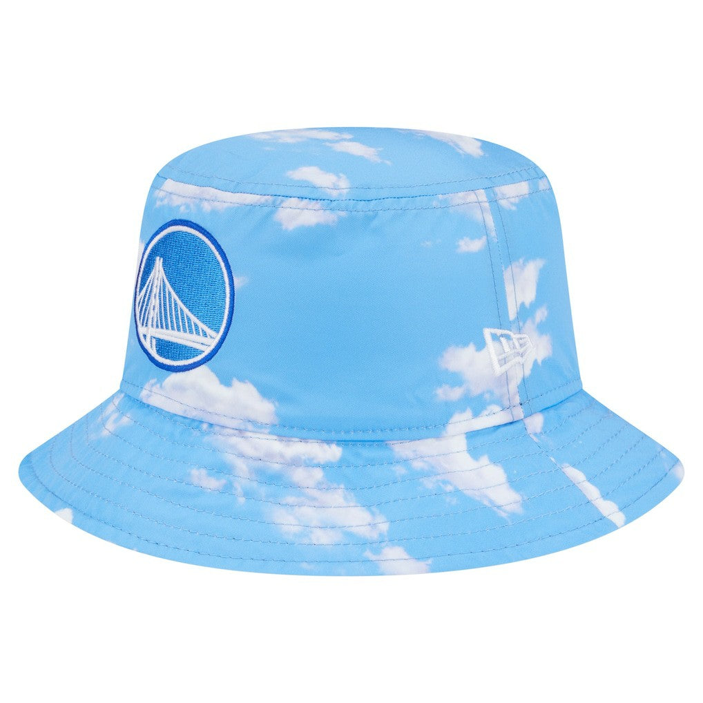 Golden State Warriors Summer Sun and Storm Reversible Bucket Hat Black/Light Blue