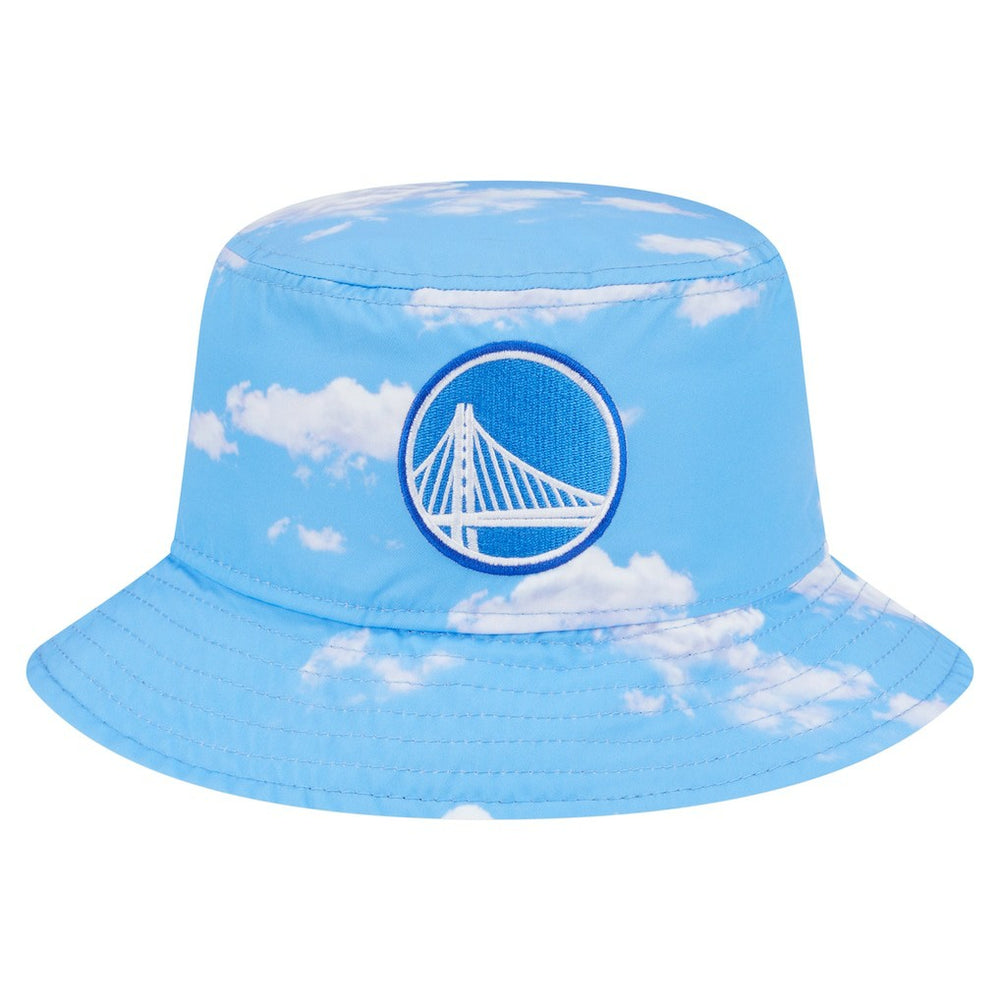 Golden State Warriors Summer Sun and Storm Reversible Bucket Hat Black/Light Blue