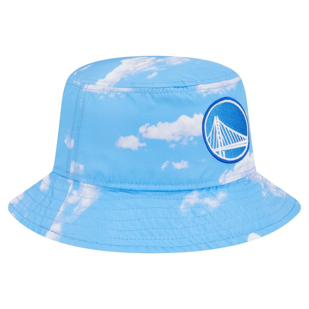 Golden State Warriors Summer Sun and Storm Reversible Bucket Hat Black/Light Blue