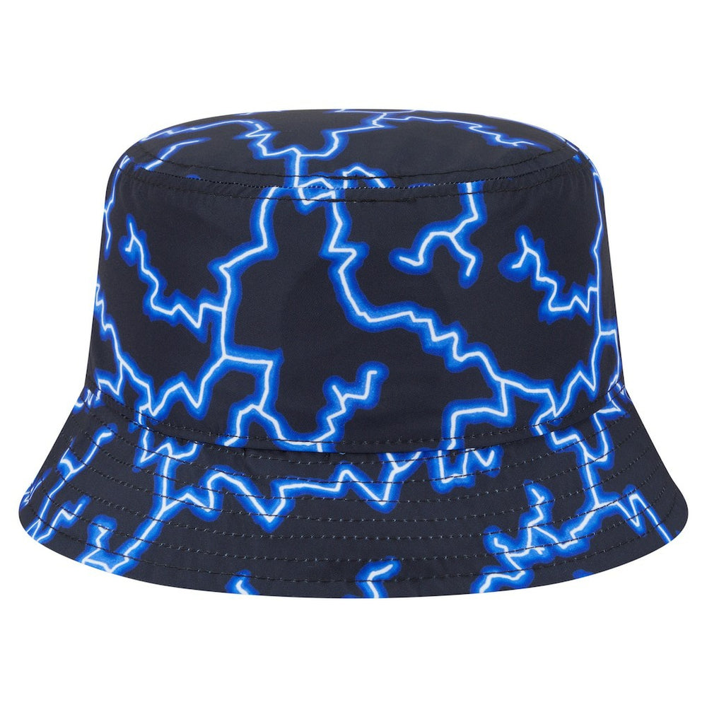 Golden State Warriors Summer Sun and Storm Reversible Bucket Hat Black/Light Blue