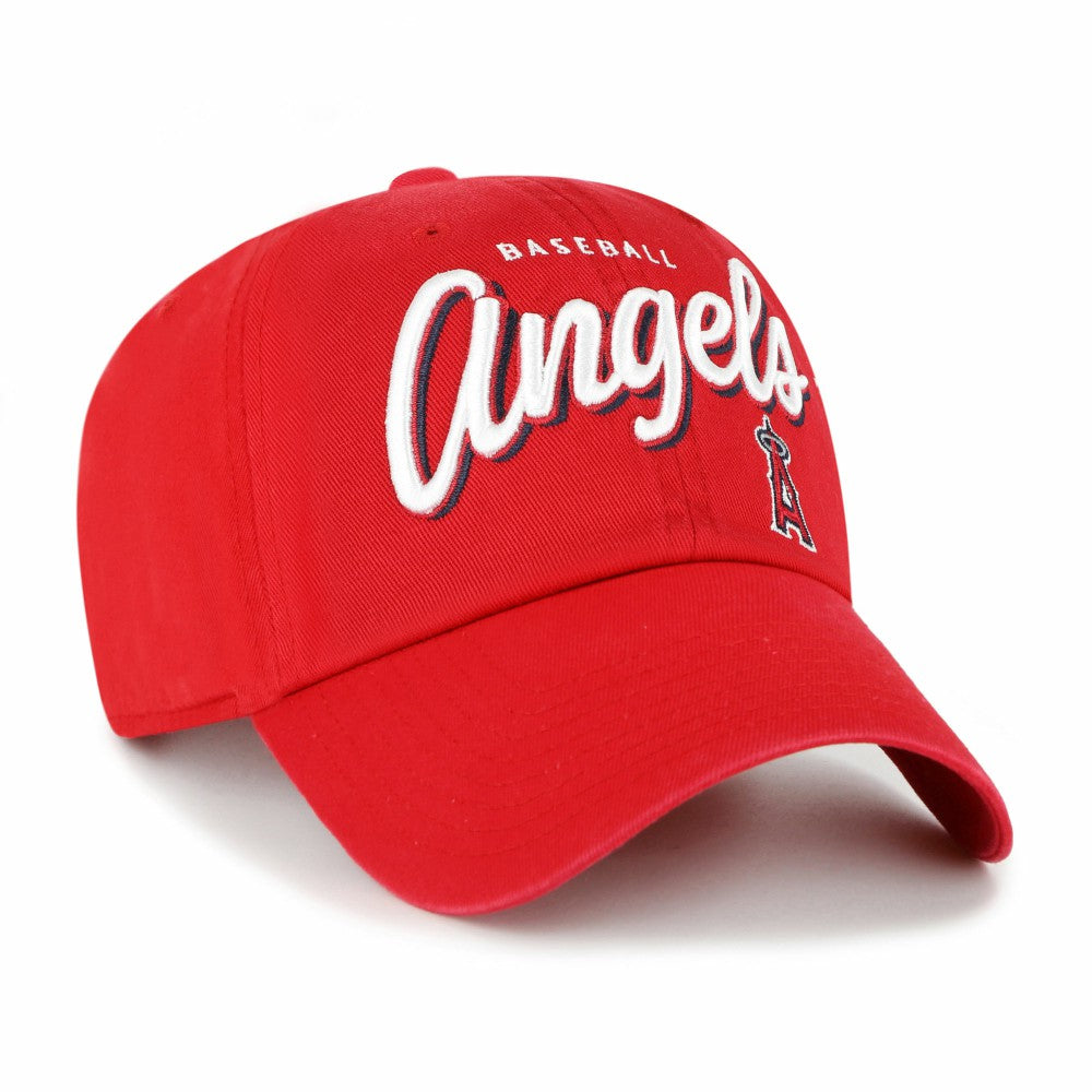 Los Angeles Angels '47 Women's Ariana Clean Up Adjustable Hat - Red Hats