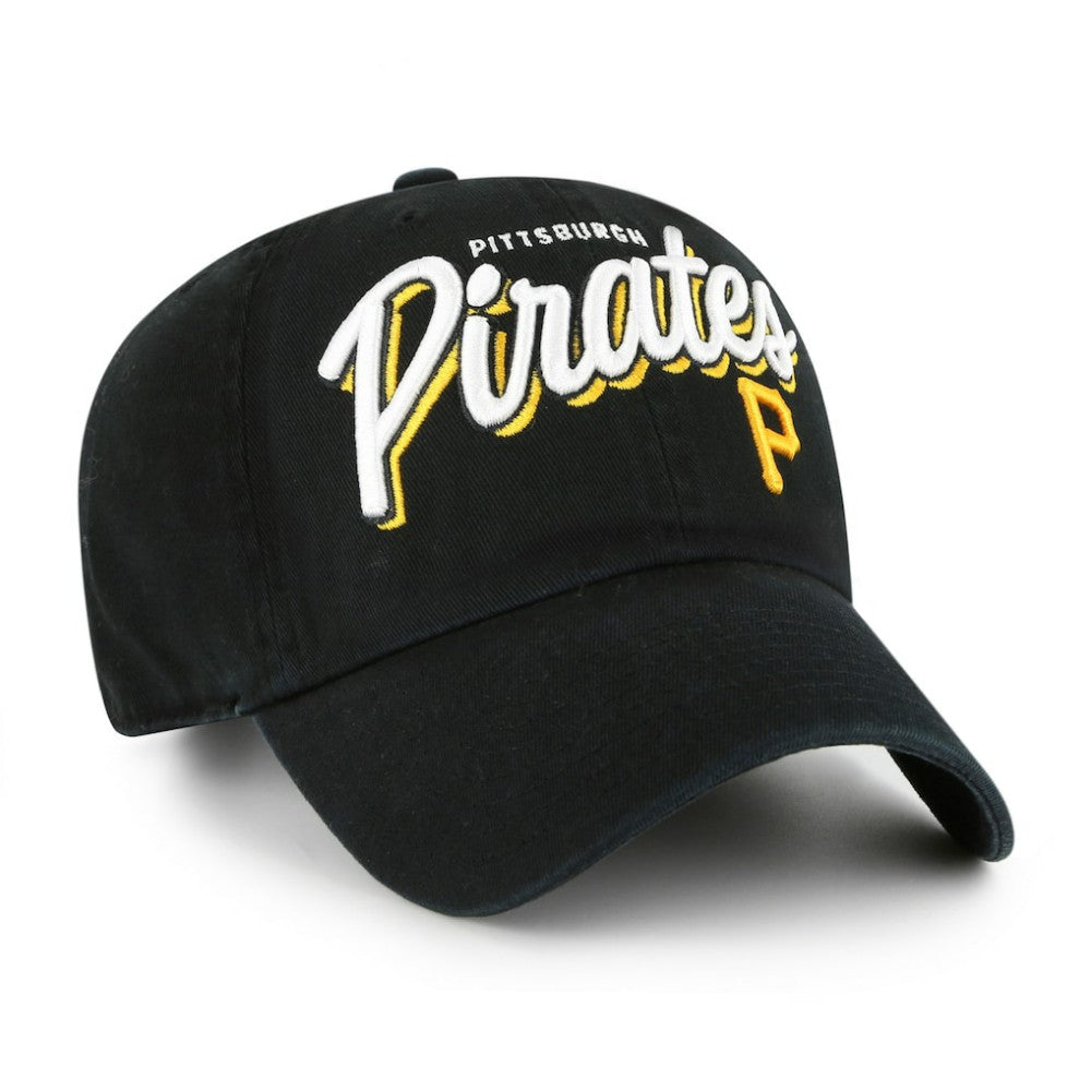 Pittsburgh Pirates '47 Women's Ariana Clean Up Adjustable Hat - Black Hats