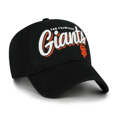 San Francisco Giants '47 Women's Ariana Clean Up Adjustable Hat - Black Hats
