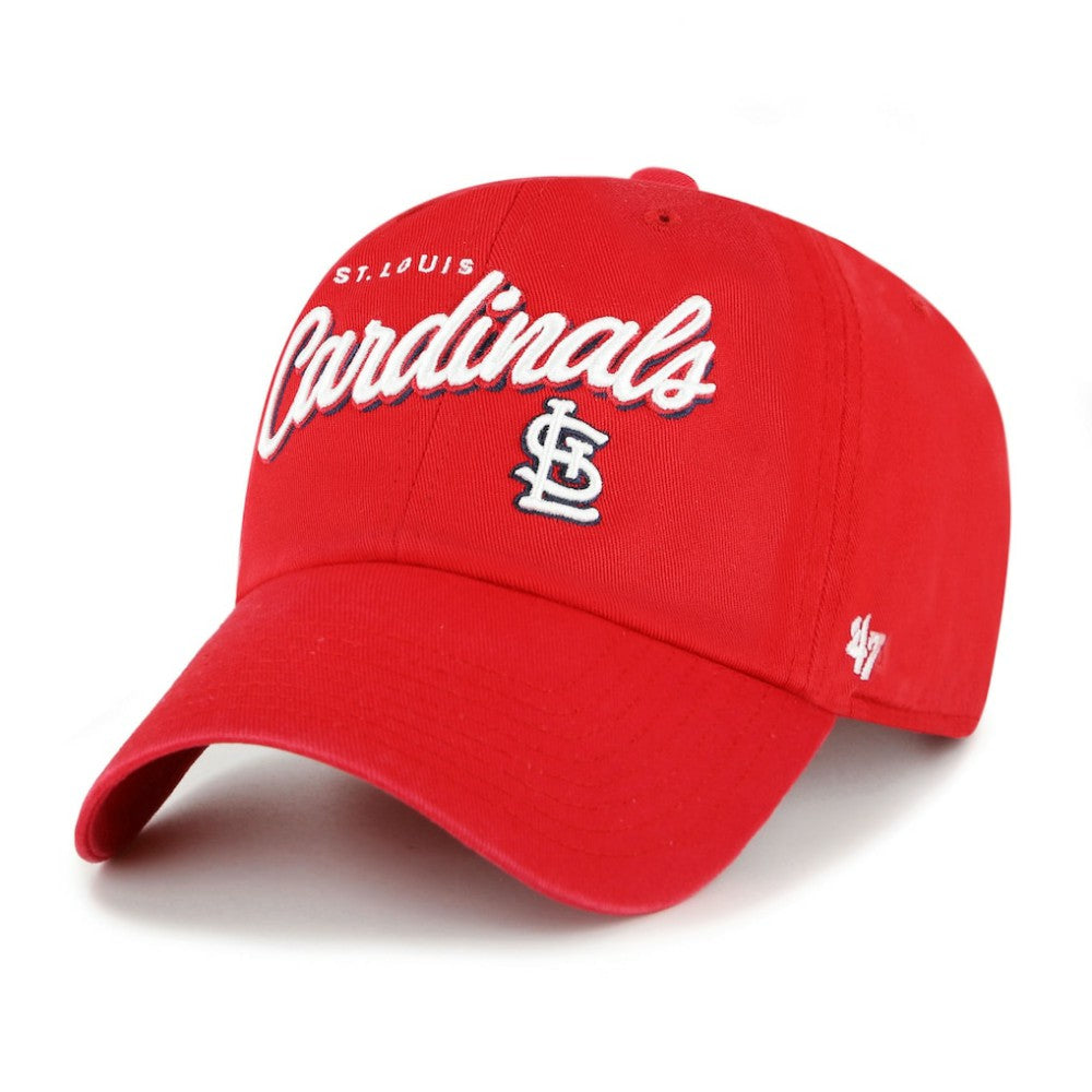 St. Louis Cardinals '47 Women's Ariana Clean Up Adjustable Hat - Red Hats