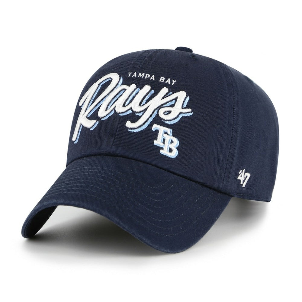 Tampa Bay Rays '47 Women's Ariana Clean Up Adjustable Hat - Navy Hats