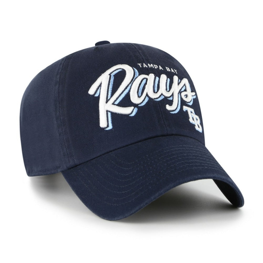 Tampa Bay Rays '47 Women's Ariana Clean Up Adjustable Hat - Navy Hats
