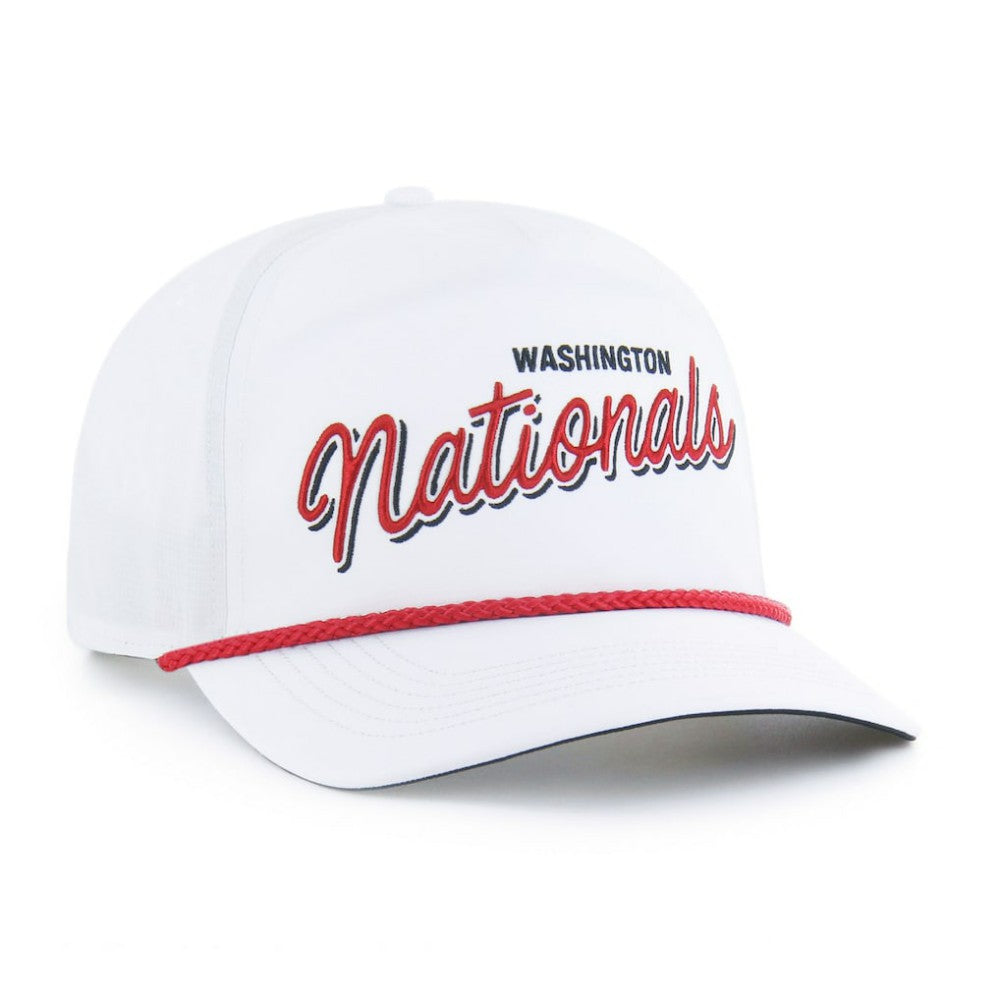 Washington Nationals '47 Brrr Fairway Hitch Adjustable Hat - White Hats