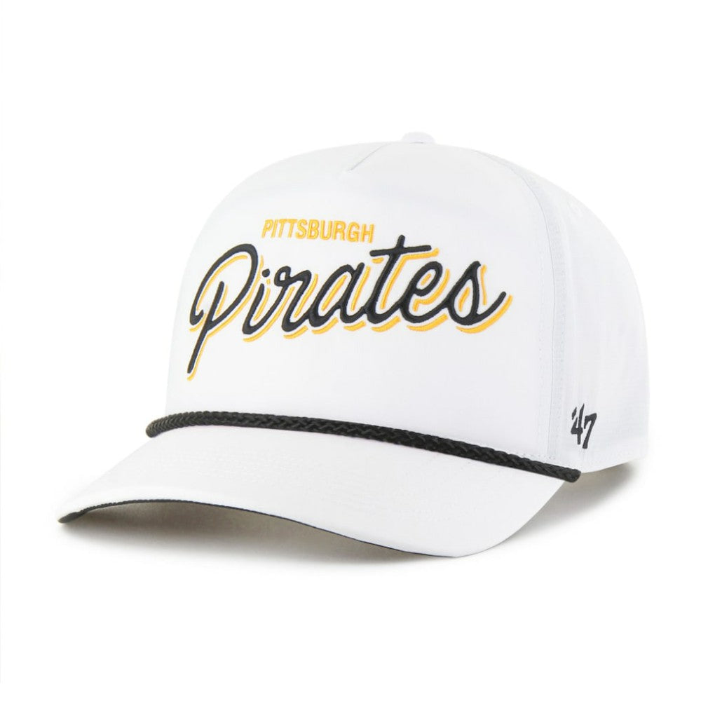 Pittsburgh Pirates '47 Brrr Fairway Hitch Adjustable Hat - White Hats
