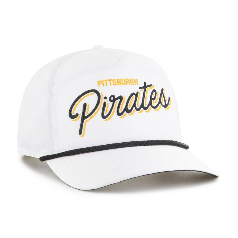 Pittsburgh Pirates '47 Brrr Fairway Hitch Adjustable Hat - White Hats
