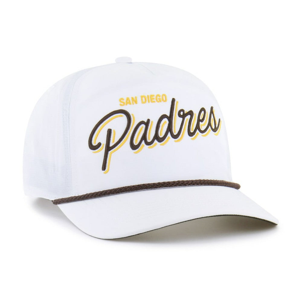 San Diego Padres '47 Brrr Fairway Hitch Adjustable Hat - White Hats