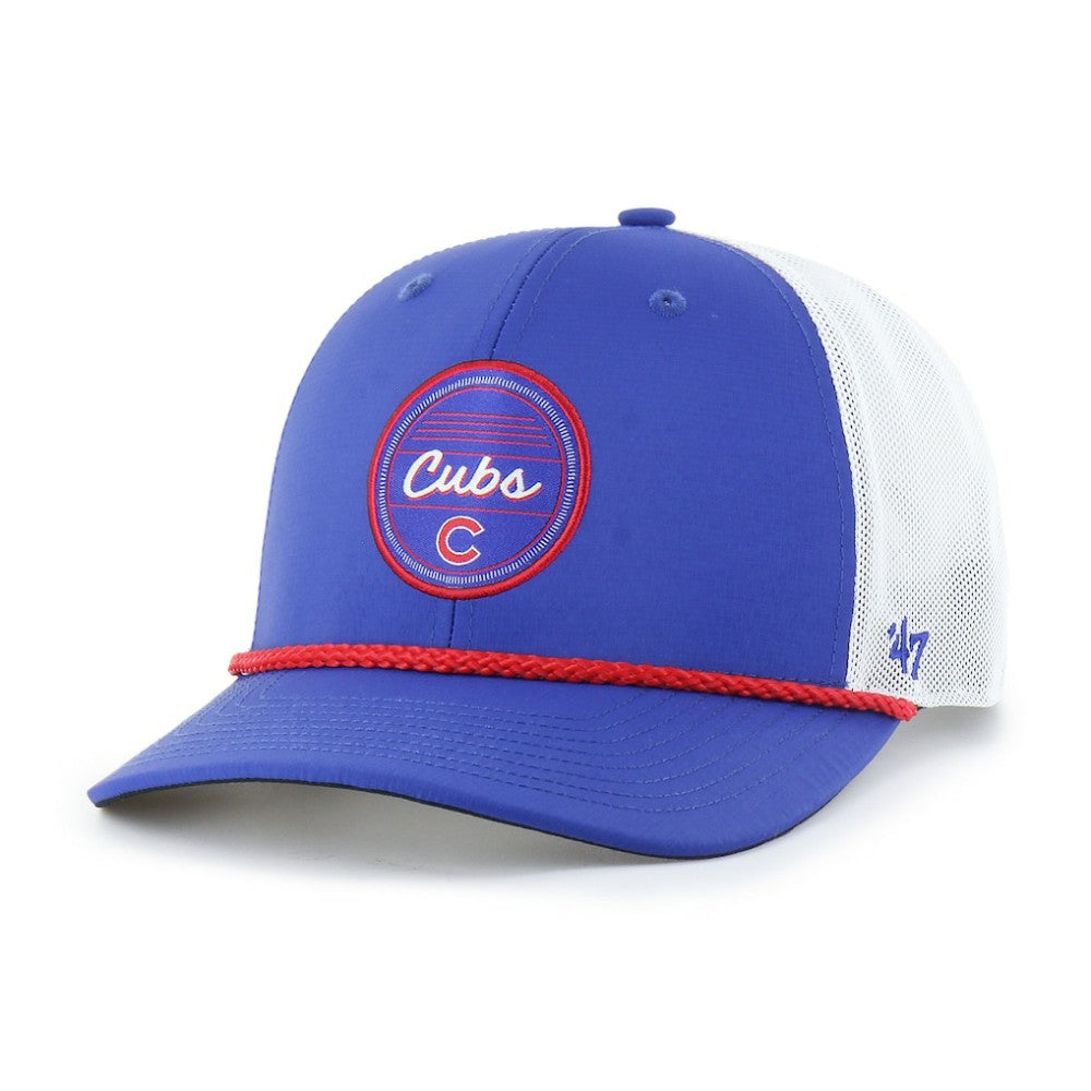Chicago Cubs '47 Fairway Trucker Adjustable Hat - Royal/White Hats