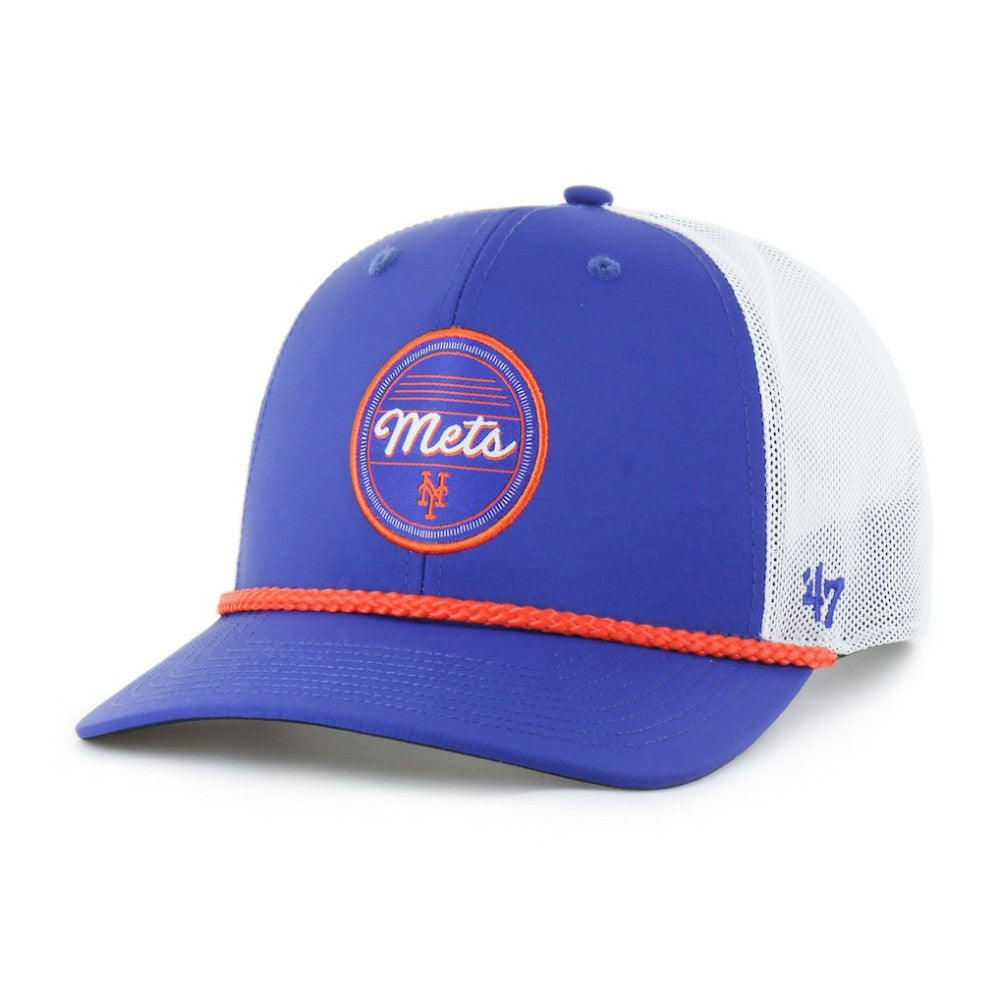 New York Mets '47 Fairway Trucker Adjustable Hat - Royal/White Hats