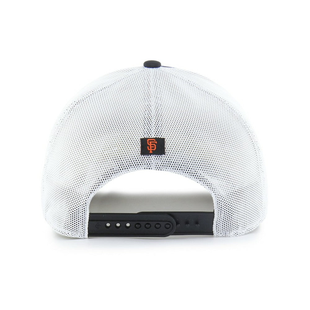San Francisco Giants '47 Fairway Trucker Adjustable Hat - Black/White Hats