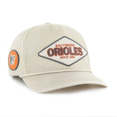 Baltimore Orioles '47 Cairn Hitch Adjustable Hat - Khaki Hats
