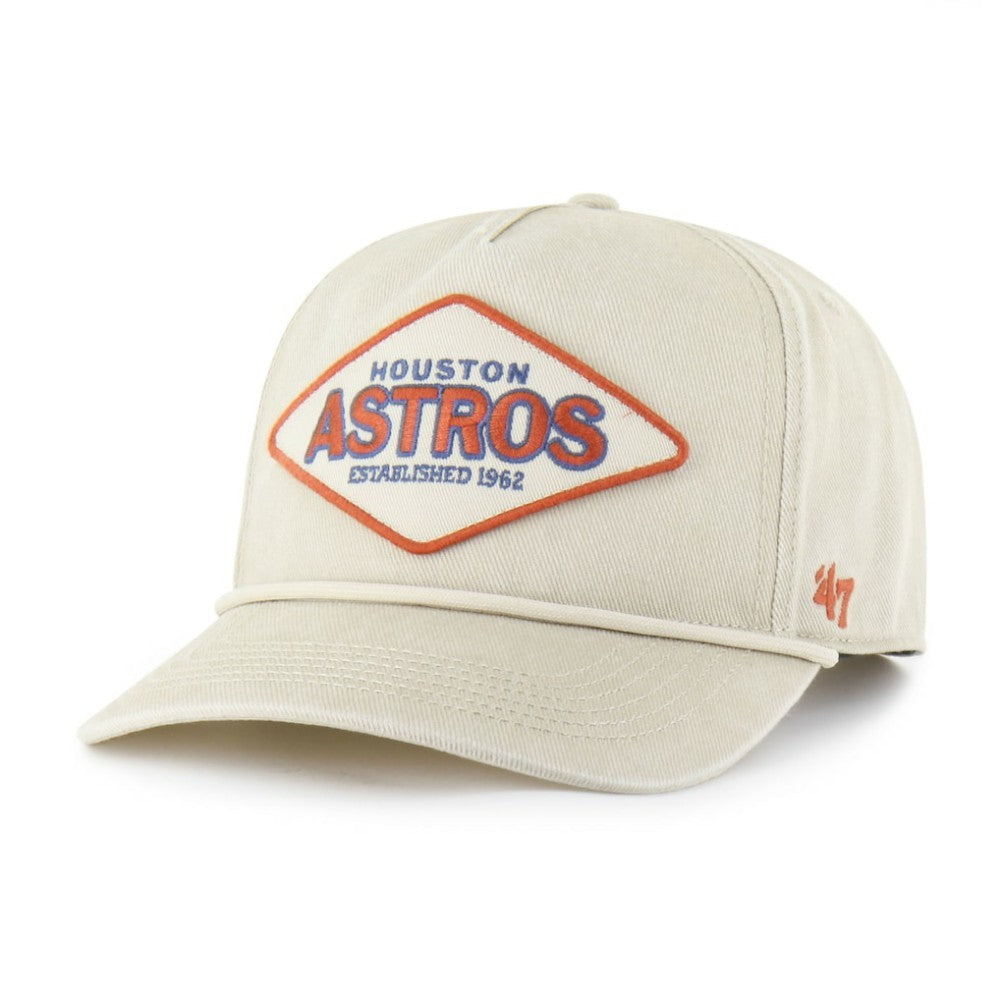 Houston Astros '47 Cairn Hitch Adjustable Hat - Khaki Hats