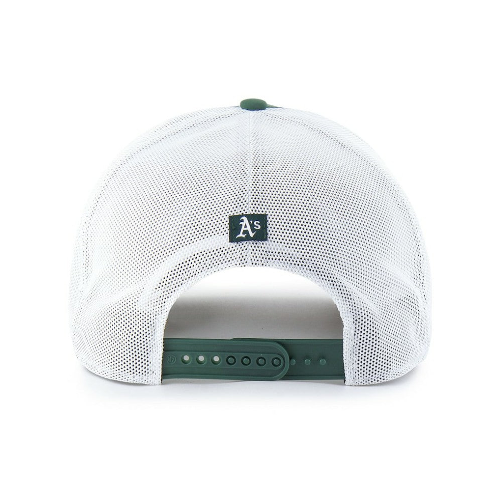 Athletics '47 Brrr Downburst Mesh Hitch Adjustable Hat - Dark Green Hats