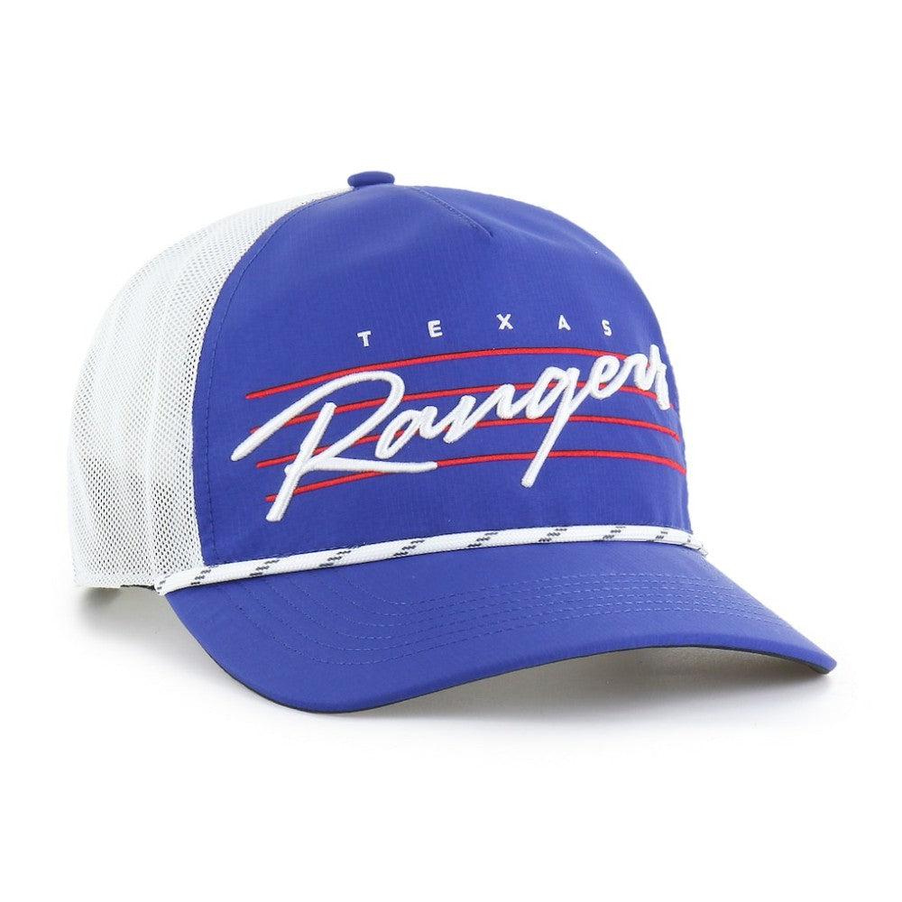 Texas Rangers '47 Brrr Downburst Mesh Hitch Adjustable Hat - Royal Hats