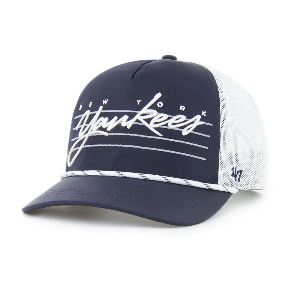 New York Yankees '47 Brrr Downburst Mesh Hitch Adjustable Hat - Navy Hats