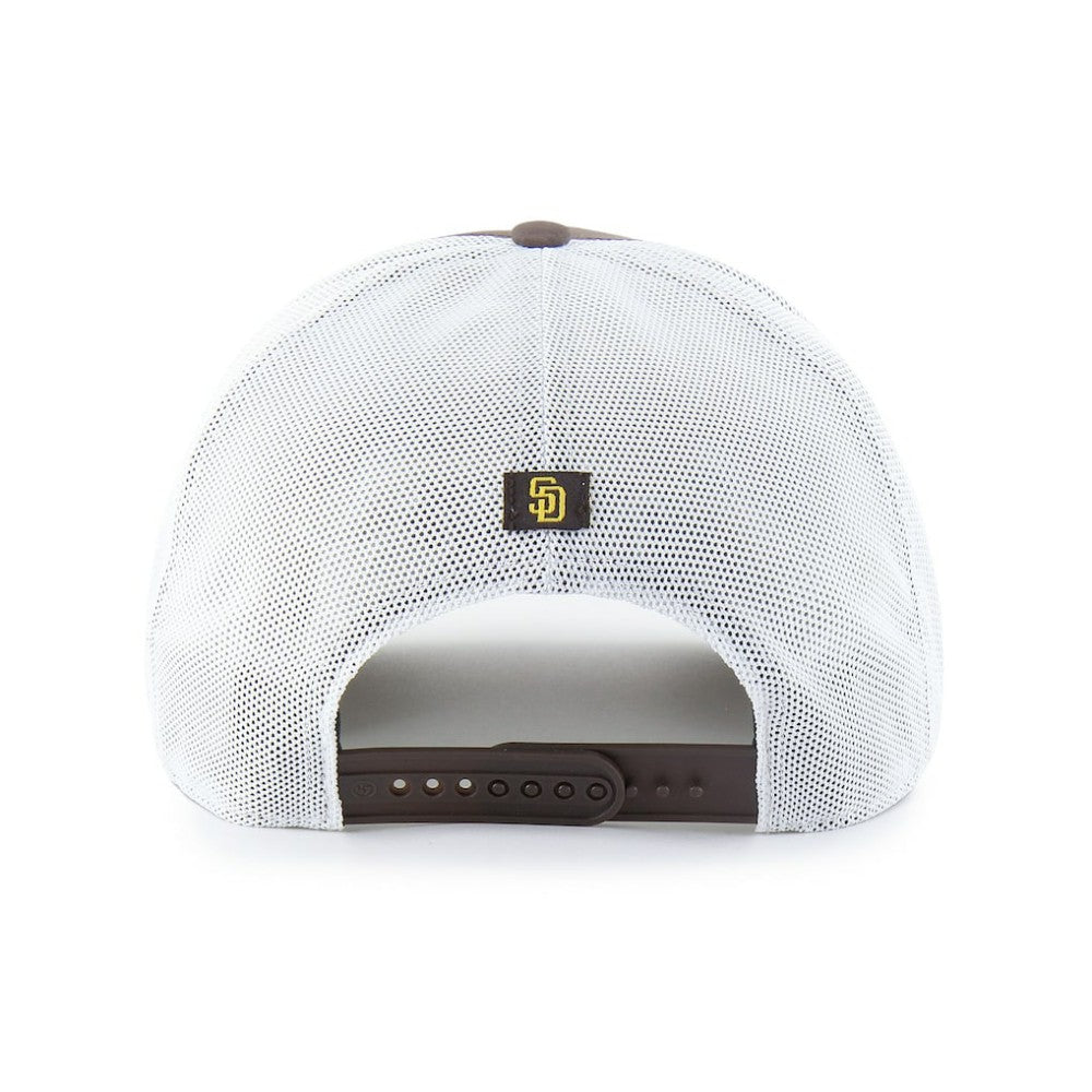 San Diego Padres '47 Brrr Downburst Mesh Hitch Adjustable Hat - Brown Hats