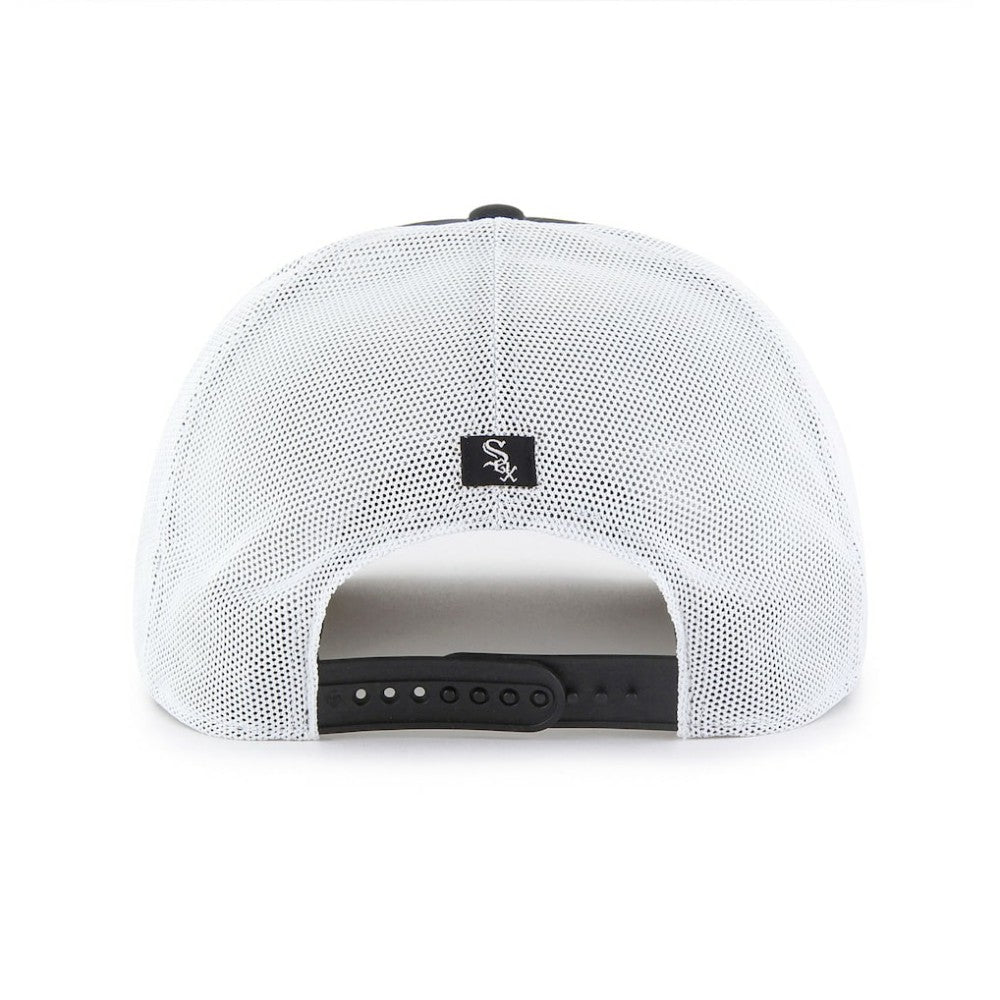 Chicago White Sox '47 Brrr Downburst Mesh Hitch Adjustable Hat - Black Hats