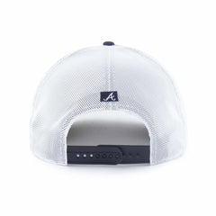Atlanta Braves '47 Brrr Downburst Mesh Hitch Adjustable Hat - Navy Hats