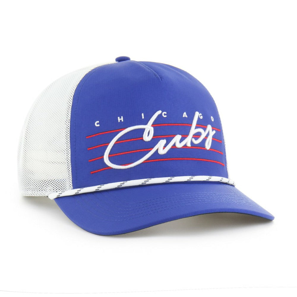 Chicago Cubs '47 Brrr Downburst Mesh Hitch Adjustable Hat - Royal Hats
